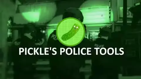 Pickles Police Tools: Shields & Snakecam Gear