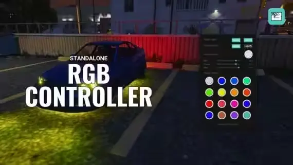 Standalone RGB Controller for Vehicle Neon Lights