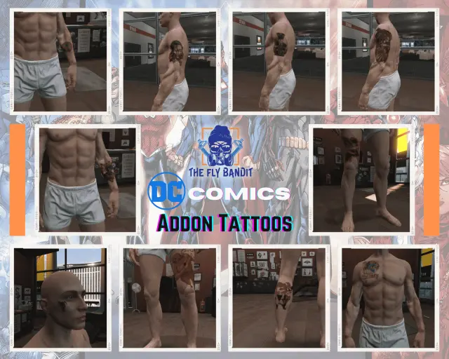 [200] Tattoo Pack for FiveM Servers | Supports qb and esx