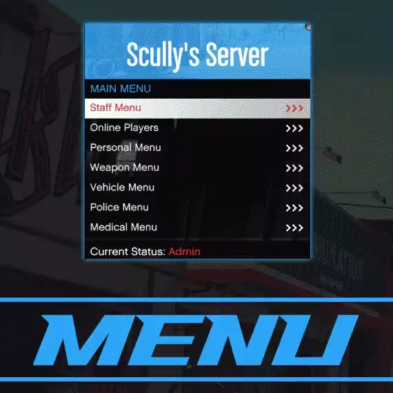 FiveM Admin Menu: Open Source vMenu Replacement