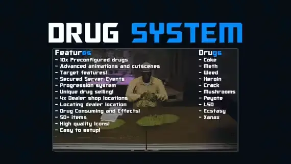 DRC Drugs V2: Ultimate Drug System for Servers