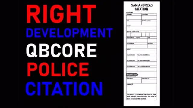 FREE Police Citation Script for Realistic Roleplay