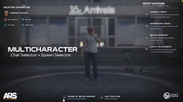 Enhance FiveM Roleplay: Free Multi-Character System