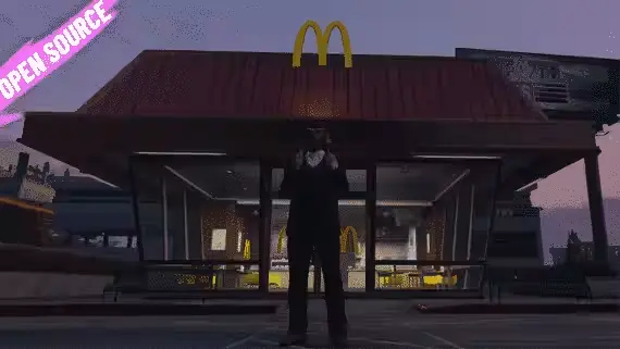 Work at McDonald's with Props and Consumables