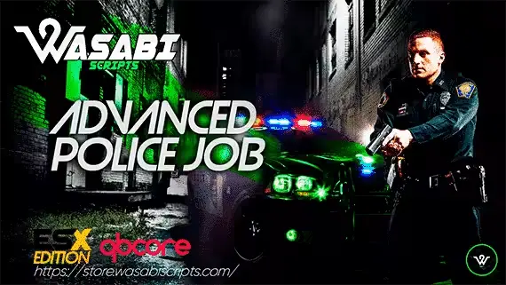Immersive Advanced Police Job Script for FiveM Servers