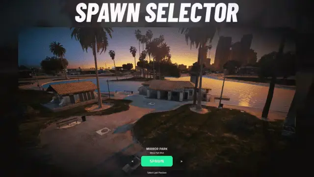Spawn Selector Compatibility—QBCore & ESX Showcase