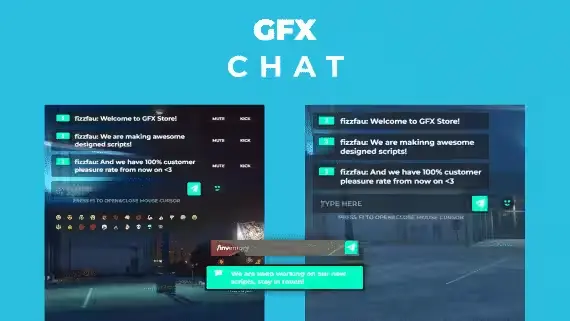 FREE Chat Theme FiveM | Clean UI - Tebex