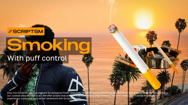 FREE Realistic Smoking System for FiveM - Tebex