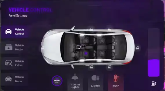 VehicleControl UI: Customize Cars with Ease