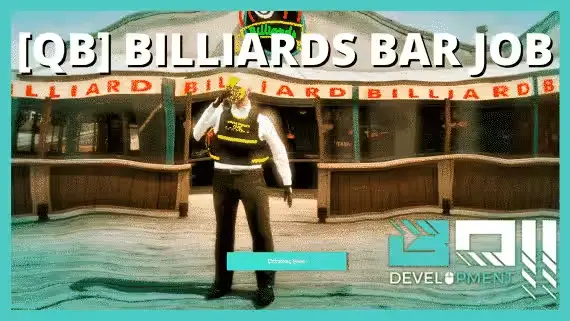 QB-Billiards Bar Job: Mix Drinks & More in QBCore!
