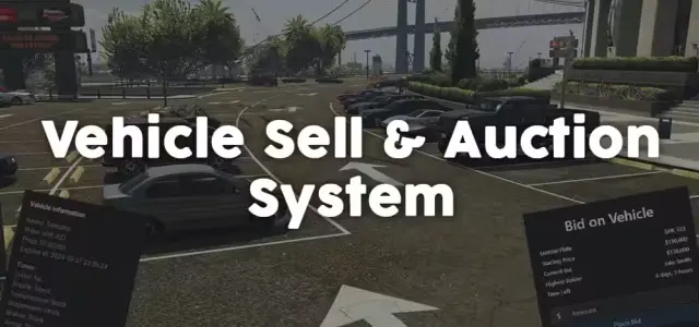 Vehicle Selling and Auction System - Tebex