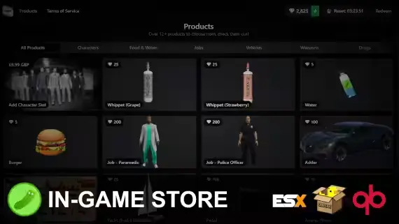 FREE Ingame Tebex Store | Donation Store