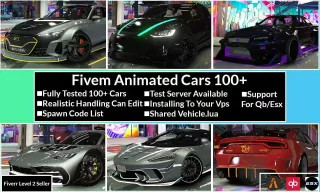 Animated Car Pack with 100 Cars screenshot 4