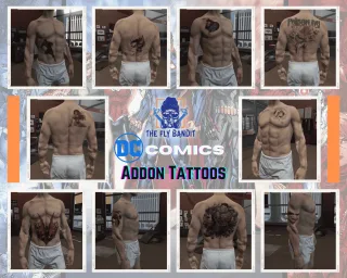 [200] Tattoo Pack for FiveM Servers | Supports qb and esx screenshot 4