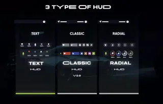 [ESX/QBCore] CodeM BLVCK Hud V2 OPEN SOURCE | qb-hud v3 qb-core screenshot 4