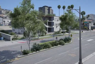 Road Vegetation around Map screenshot 3