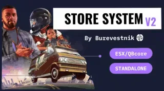 esx/qb-shops v3 system with Blackmarket video thumbnail