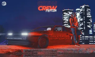 [QB/ESX] Advanced CrewSystem | FiveM Crew System for qb-core and es_extended screenshot 4