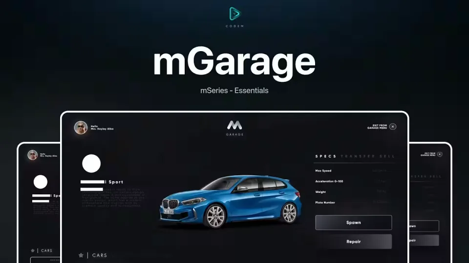 mGarage CodeM — M Series
