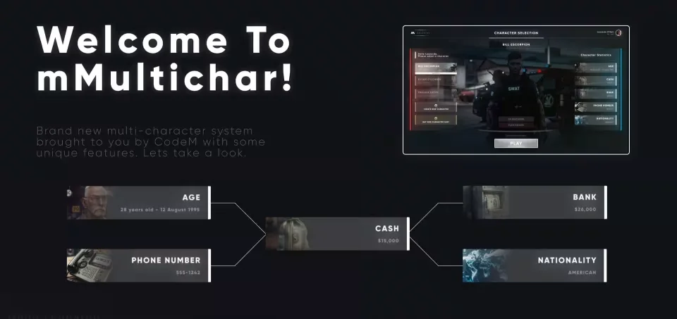 FREE CodeM mMultichar - in-game screenshot 2
