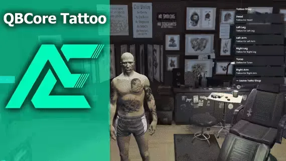 QB TattooShop Script for QB-Core by Amir_Expert