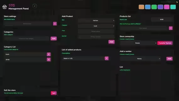 Explore Player Owned Shops with FiveM Market Script