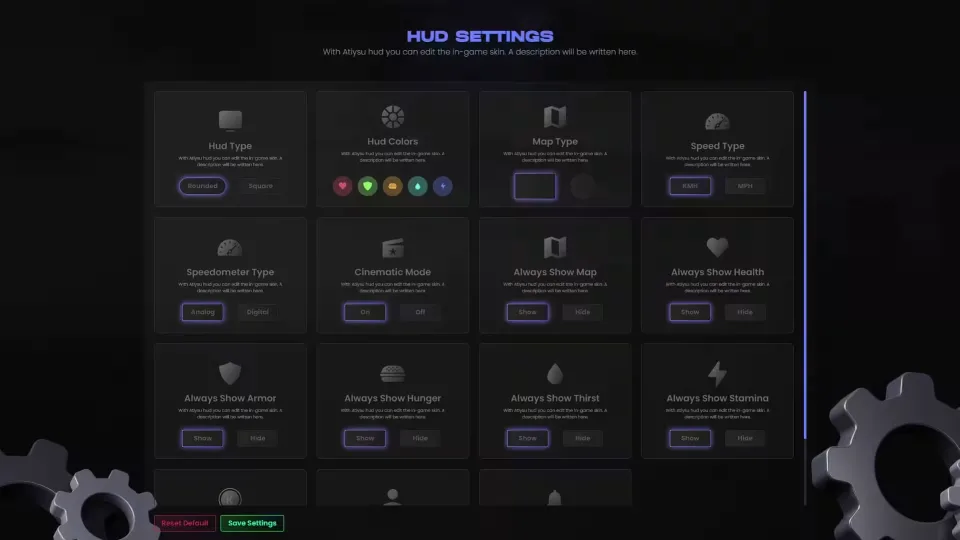 Free FiveM Hud V2: Ultimate Customizable Features - in-game screenshot