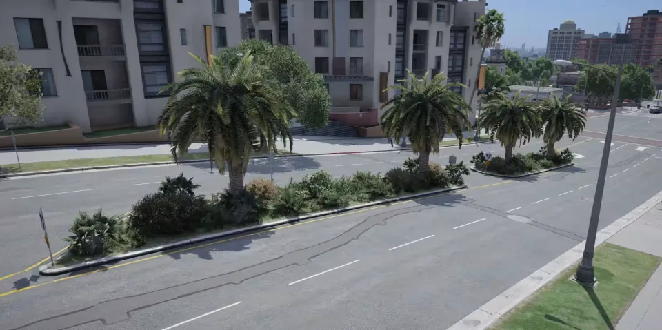 FREE Road Vegetation YMAP for FiveM | CFX Tebex - preview screenshot 3