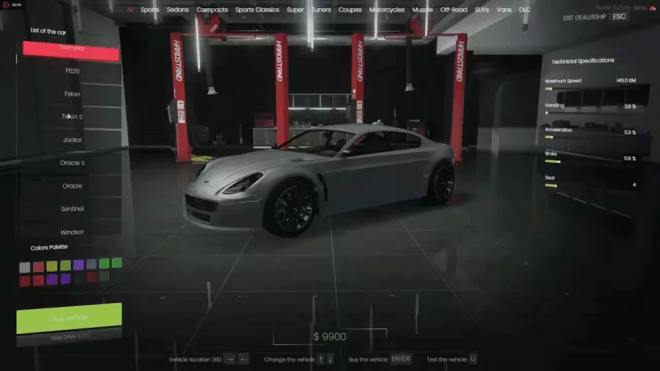 Enhance Gameplay with Vehicle Shop V2 Script - feature detail