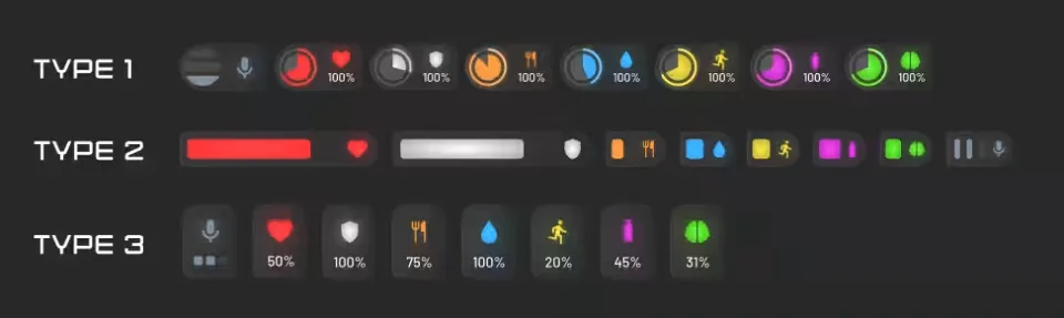 FREE Advanced HUD Izzy V7 - preview screenshot