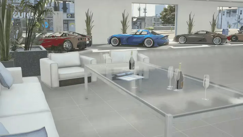 FiveM PDM Dealership MLO & Interior | CFX Tebex - preview screenshot