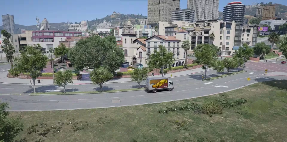 FREE Road Vegetation YMAP for FiveM | CFX Tebex - preview screenshot 2