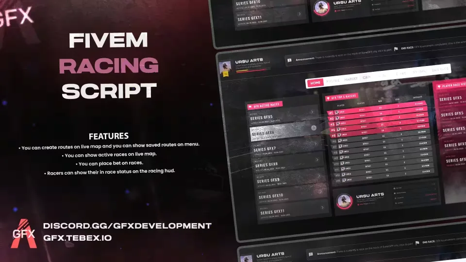 Explore GFX Advanced Racing: Route Creation & Betting!