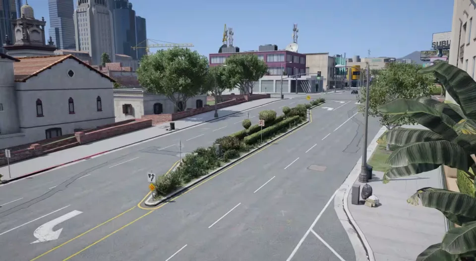 FREE Road Vegetation YMAP for FiveM | CFX Tebex - interface detail 2