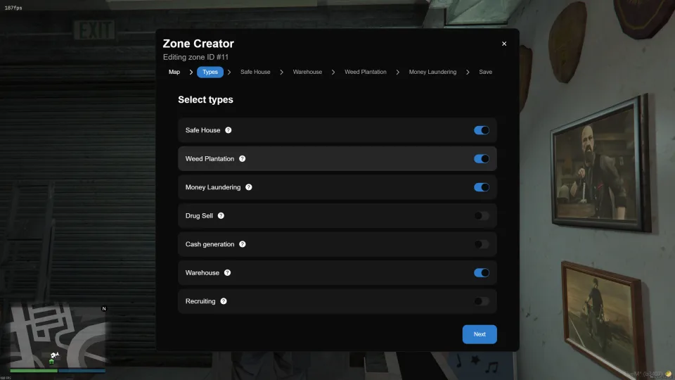 FiveM Gang Script | Electus Gangs - in-game screenshot 2