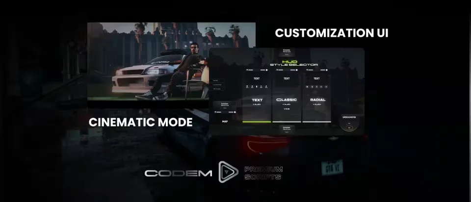 BLVCK HUD V2 - in-game screenshot
