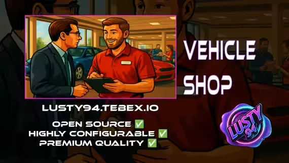 Enhance RP Servers with Advanced Vehicle Shops