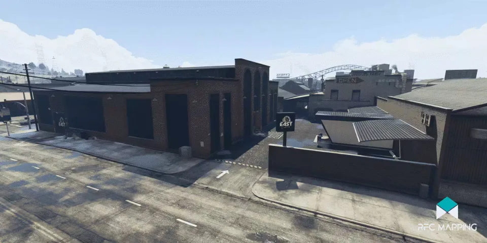 East Customs Garage MLO for FiveM | CFX Tebex - interface detail 3