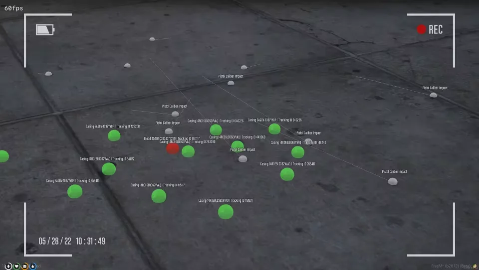 Enhance Your RP Server with QBCore Evidence Script - preview screenshot