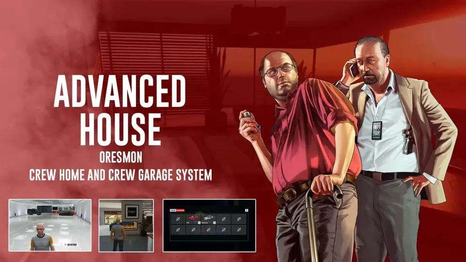 Get Advanced qb-houses v4 for qb-core on Tebex Now - feature detail