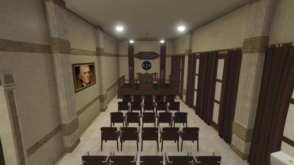 Rockford Hills Police Station MLO for FiveM | CFX Tebex - interface detail 7