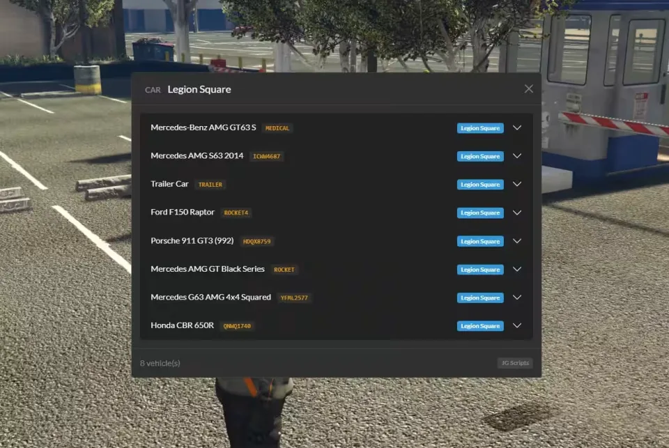 Explore qb-garage v2: Private Garages & More! - preview screenshot 2