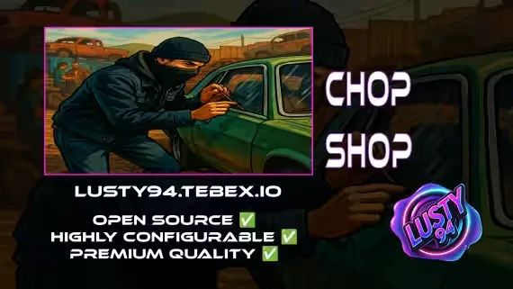 Free FiveM Chop Shop Script | QBCore, ESX & Qbox