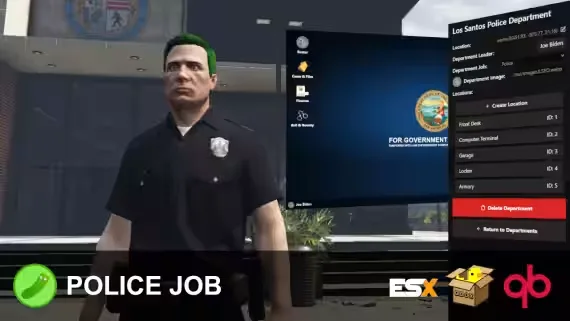 Pickle's Police Job | In-Game Creator