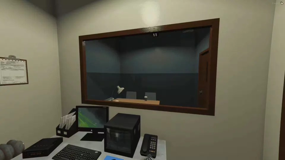 Davis Sheriff Station MLO for FiveM | CFX Tebex - interface detail 2