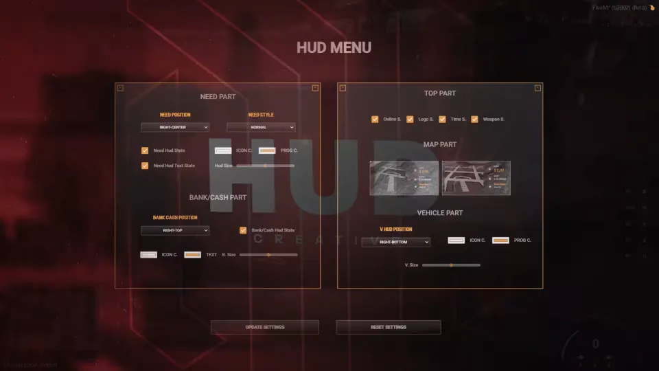 Discover FiveM Hud v3 Premium Script Features