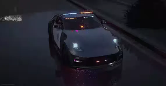 Explore Our Lowpoly Police Car Pack Collection - in-game screenshot 3