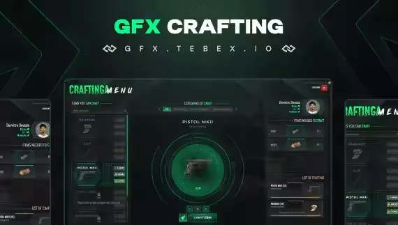 Crafting Script with Level System - Tebex