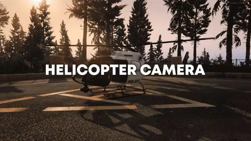Advance Helicopter Camera: Realistic UI Experience