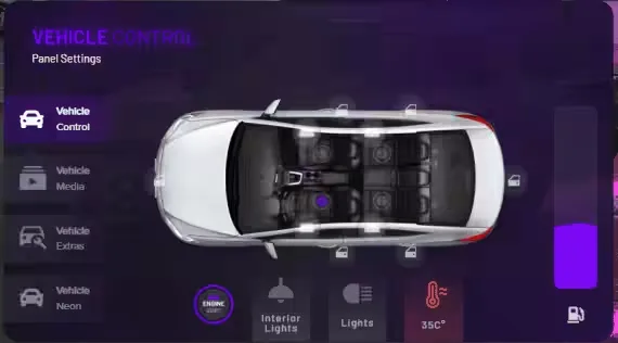 VehicleControl UI: Customize Cars with Ease